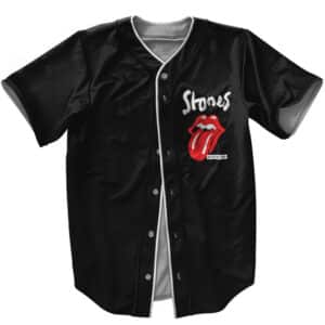 The Rolling Stones No Filter Tour Minimalist Logo Baseball Jersey