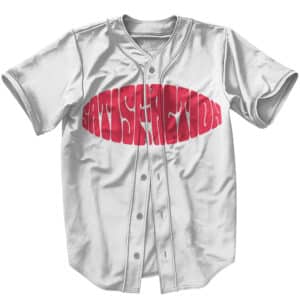 The Rolling Stones Song Satisfaction Name Logo Baseball Jersey
