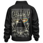 Pink Floyd Rainbow Prism 1972 Tour Ticket Art Bomber Jacket