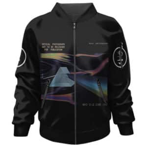 Pink Floyd Rainbow Prism Official Photograph Art Dope Bomber Jacket