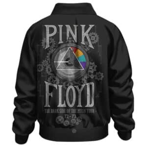 Pink Floyd The Dark Side Of The Moon Tour Clockwork Art Bomber Jacket