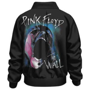 Pink Floyd The Wall Abstract Screaming Man Art Badass Bomber Jacket
