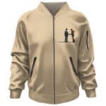 Pink Floyd Wish You Were Here Burning Man Minimalist Logo Bomber Jacket