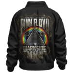 The Dark Side Of The Moon Pink Floyd Rainbow Art Bomber Jacket