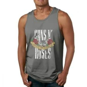 Appetite for Destruction Guns N' Roses Gray Men's Tank Top