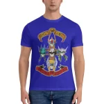 Bronze Saints Appetite for Seventh Sense Guns N' Roses Men's T-Shirt