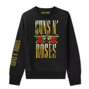 Classic Guns N' Roses Bold Grunge Logo Unisex Sweatshirt