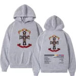 Gray Guns N' Roses Appetite for Destruction Unisex Hoodie