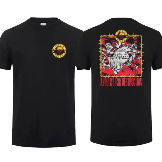 Guns N' Roses Appetite for Destruction Barbed Wire T-Shirt