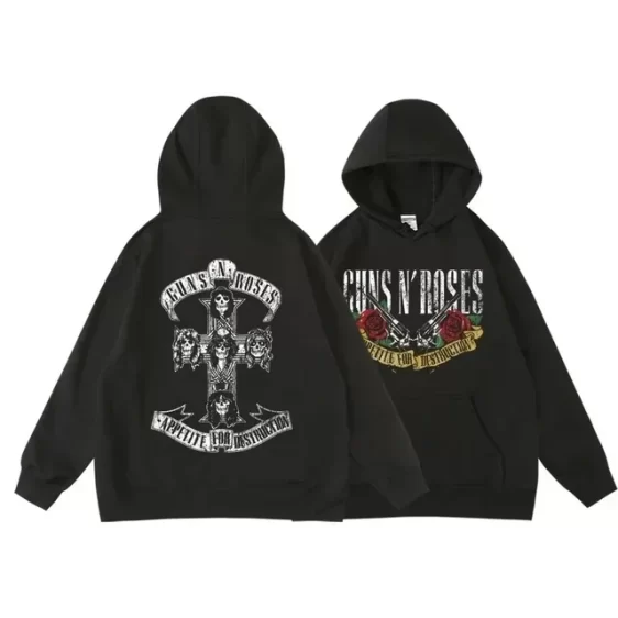 Guns N' Roses Appetite for Destruction Cross Unisex Hoodie