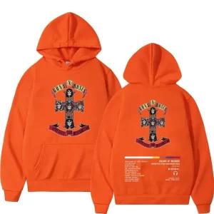 Guns N' Roses Appetite for Destruction Orange Unisex Hoodie