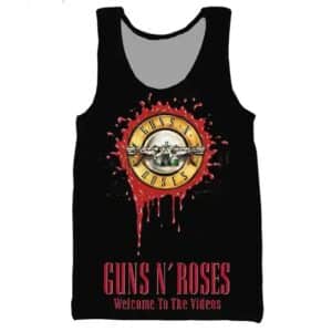 Guns N' Roses Bloody Icon Welcome to the Videos Unisex Tank Top