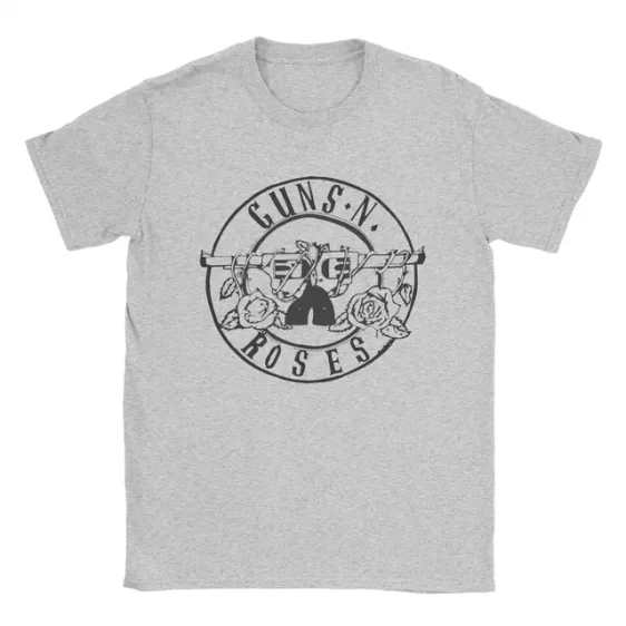 Guns N' Roses Classic Monochrome Logo Unisex T-Shirt