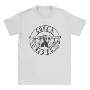 Guns N' Roses Classic Monochrome Logo Unisex T-Shirt