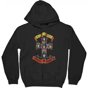 Guns N' Roses Cross Skull Appetite for Destruction Unisex Hoodie