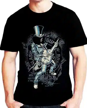 Guns N' Roses Guitarist Slash Tribute Graphic Unisex T-Shirt