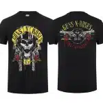 Guns N' Roses Los Angeles 85 Grunge Skull Graphic Unisex T-shirt