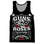 Guns N' Roses Louisville Concert Skull Graphic Unisex Tank Top