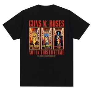 Guns N' Roses Not In This Lifetime Tour Poster Art Unisex T-Shirt