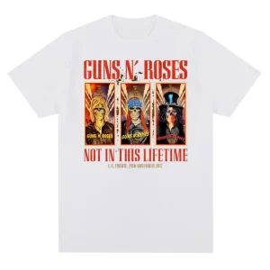 Guns N' Roses Not In This Lifetime Tour Poster Art Unisex T-Shirt