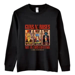 Guns N' Roses Not in This Lifetime Skull Graphic Unisex Sweatshirt