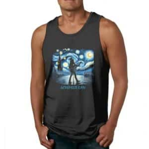 Guns N' Roses November Rain Starry Night Black Men's Tank Top