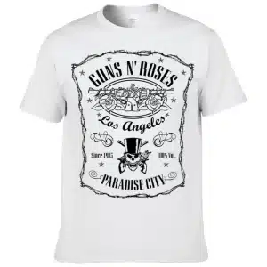 Guns N' Roses Paradise City Vintage Label Graphic Unisex T-Shirt