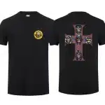 Guns N' Roses Skull Cross Minimalist Logo Black Unisex T-Shirt