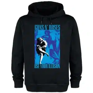 Guns N' Roses Use Your Illusion Blue Album Graphic Unisex Hoodie