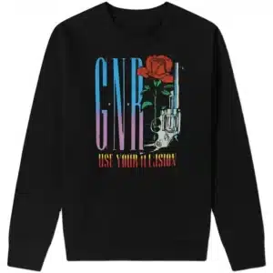 Guns N' Roses Use Your Illusion Gradient Logo Unisex Sweatshirt