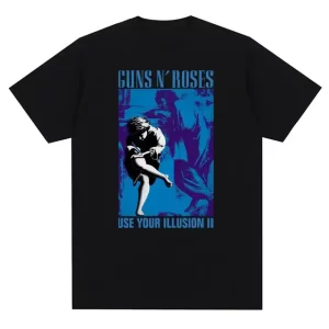 Guns N' Roses Use Your Illusion II Blue Album Art Unisex T-Shirt