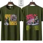 Guns N' Roses Was Here Tour Poster Graphic Unisex T-Shirt