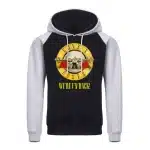 Guns N' Roses We're F'N Back! Gray Black Unisex Hoodie