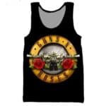 Rock Band Guns N' Roses Classic Logo Black Unisex Tank Top