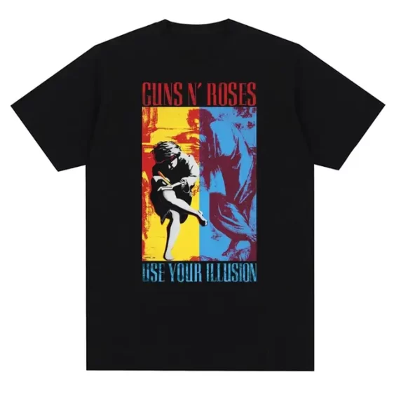 Use Your Illusion Dual-Tone Guns N' Roses Album Art Unisex T-Shirt