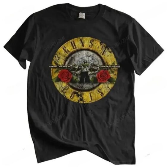 Vintage Guns N' Roses Distressed Iconic Logo Unisex T-Shirt