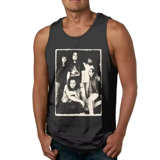 Black Pearl Jam Band Members Photo Men's Tank Top