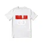 Don’t Give Up Pearl Jam Interlock Circles Logo White Unisex T-Shirt