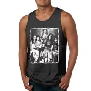 Grunge Pearl Jam Band Portrait Black Men's Tank Top