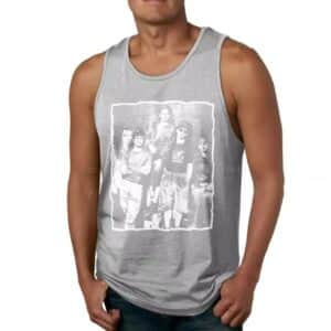 Pearl Jam Classic Band Members Portrait Gray Men's Tank Top