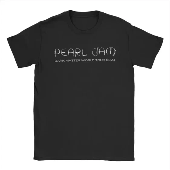 Pearl Jam Dark Matter World Tour 2024 Black Unisex T-Shirt