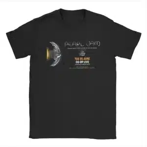 Pearl Jam Dark Matter World Tour 2024 Poster Black Unisex T-Shirt