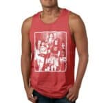 Red Pearl Jam Band Grunge Portrait Men's Tank Top