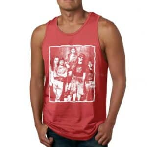 Red Pearl Jam Band Grunge Portrait Men's Tank Top