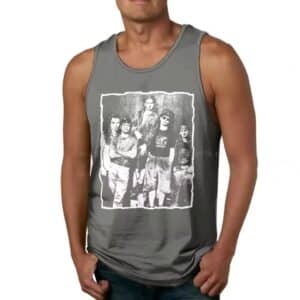 Rock Band Pearl Jam Members Portrait Dark Gray Men's Tank Top