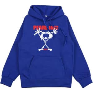 Alive Stickman Logo Pearl Jam Band Royal Blue Unisex Hoodie