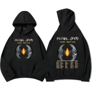 Black Pearl Jam Dark Matter World Tour 2024 Unisex Hoodie