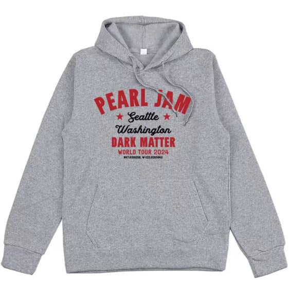 Classic Gray Pearl Jam Seattle Dark Matter Unisex Hoodie