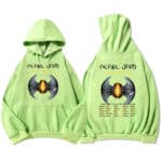 Dark Matter World Tour Pearl Jam Light Green Unisex Hoodie