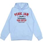 Light Blue Pearl Jam Seattle Dark Matter Tour Unisex Hoodie